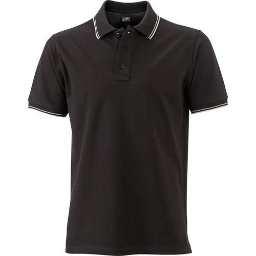 Achat Polo stretch Homme - noir
