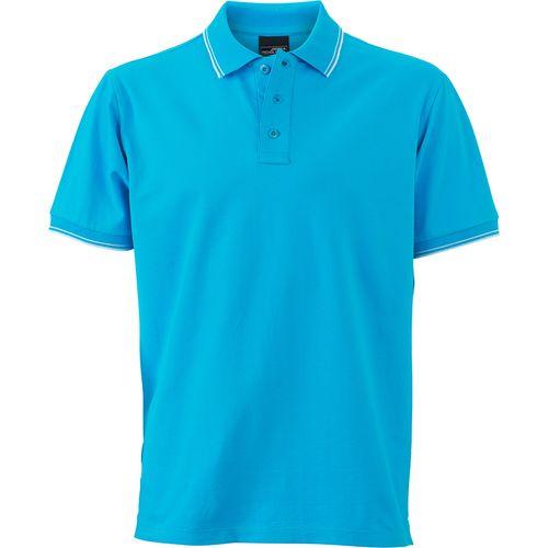 Achat Polo stretch Homme - turquoise