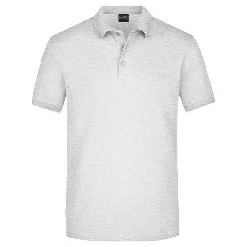 Achat Polo stretch Homme - gris chiné