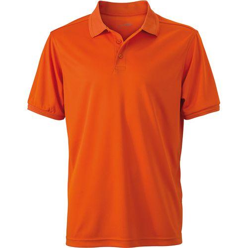 Achat Polo technique Homme - orange foncé