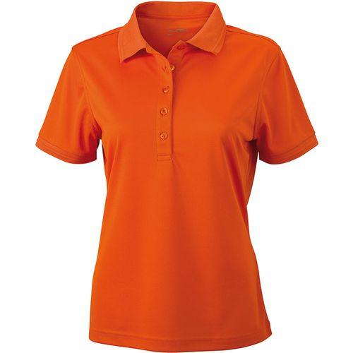 Achat Polo technique Femme - orange foncé