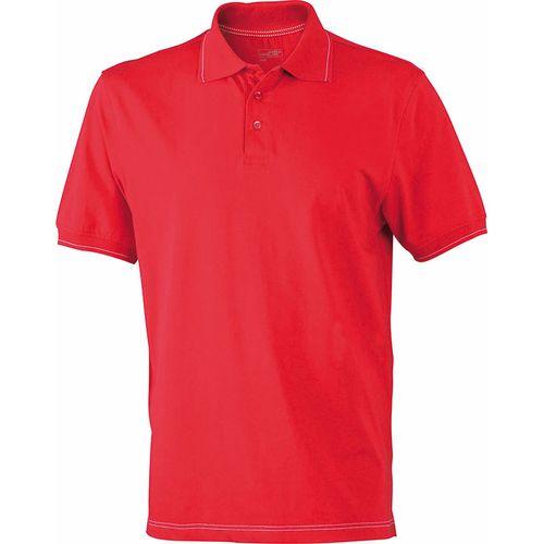 Achat Polo stretch Homme - rouge