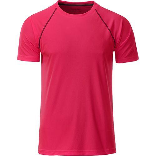 Achat Maillot running Homme - rose vif