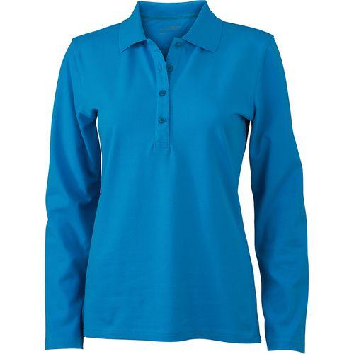 Achat Polo stretch Femme - turquoise