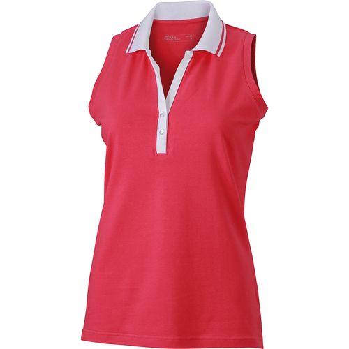 Achat Polo stretch Femme - rose