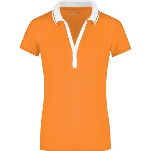 Achat Polo stretch Femme - orange