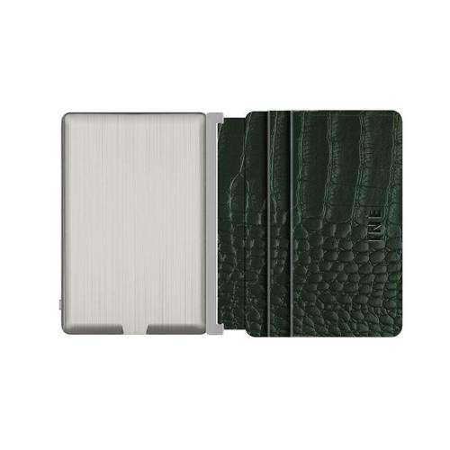 Achat Iné Recycled Leather Alligator Noir - vert