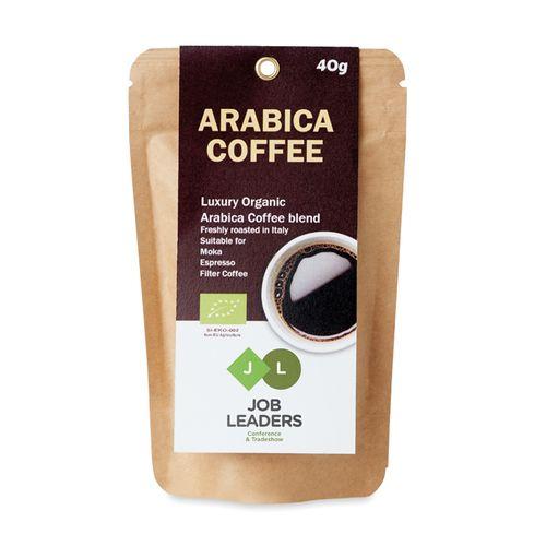 Achat Café moulu arabica bio 40g - beige