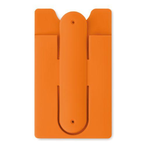 Achat Porte-cartes en silicone - orange