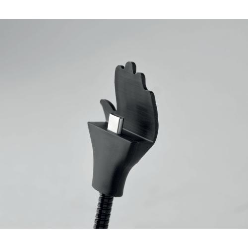 Achat Câble métallique Type-C - noir