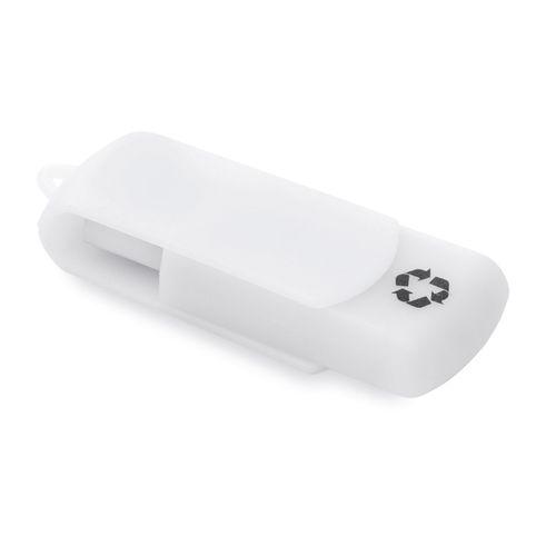 Achat Clé USB en matériaux recyclés - blanc