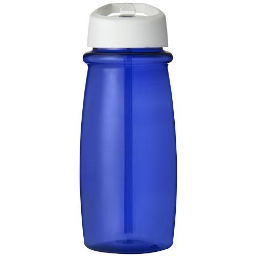 Achat Bouteille de sport H2O Pulse 600 ml avec couvercle à bec ver - bleu