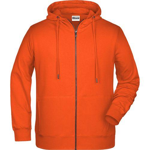 Achat Sweat-shirt capuche Homme - orange