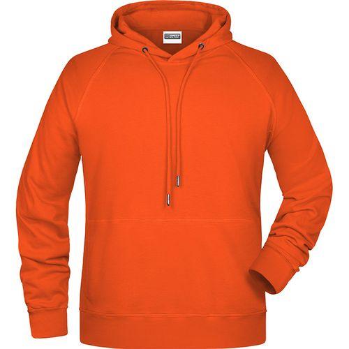 Achat Sweat-shirt capuche Homme - orange
