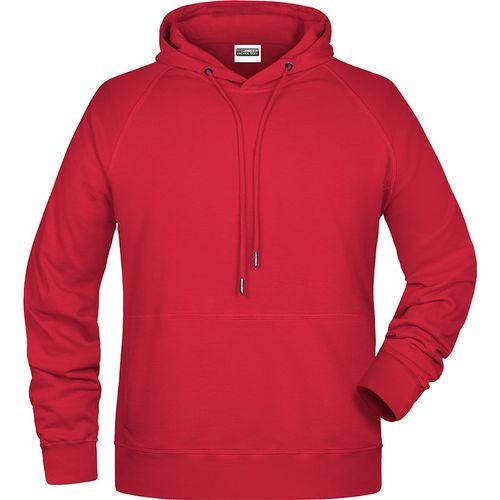 Achat Sweat-shirt capuche Homme - rouge