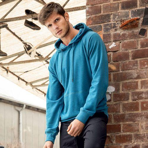 Achat Sweat-shirt capuche Homme - turquoise