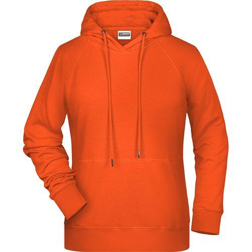 Achat Sweat-shirt capuche Femme - orange