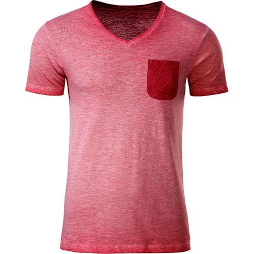 Achat T-shirt bio Homme - rouge piment