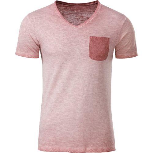 Achat T-shirt bio Homme - rose pastel