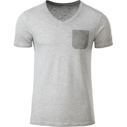 Achat T-shirt bio Homme - gris clair