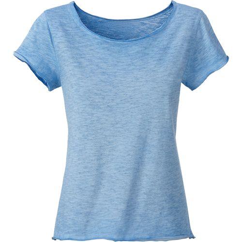 Achat T-shirt bio Femme - bleu horizon