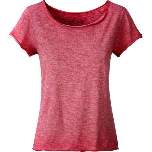 Achat T-shirt bio Femme - rouge piment