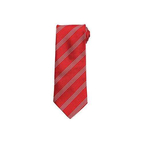 Achat Cravate "Four Stripe" - rouge