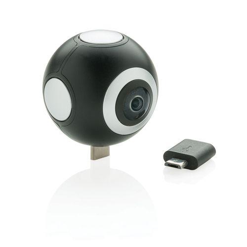Achat Camera 360 à double lentilles - noir