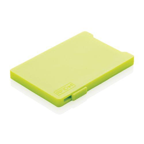 Achat Porte-cartes anti RFID - vert citron