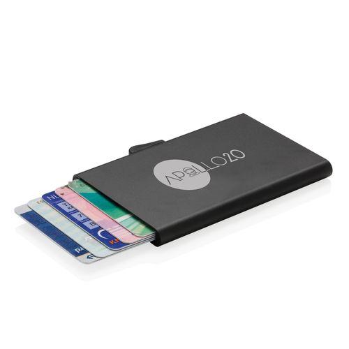 Achat Porte-cartes en aluminium anti RFID C-Secure - noir
