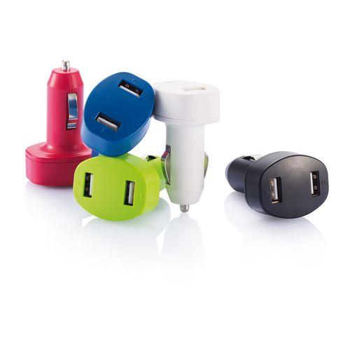 Achat Double chargeur allume-cigare USB - vert