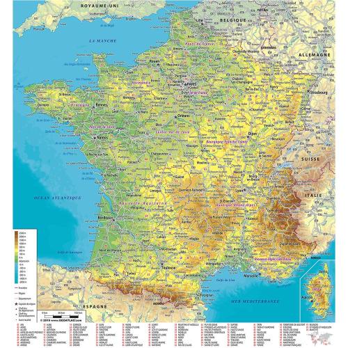 Achat CALENDRIER INC 55 FRANCE VERTICAL - 