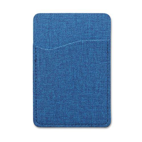 Achat Porte carte en polyester - bleu