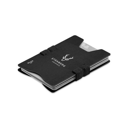 Achat Porte carte RFID  en aluminium - noir