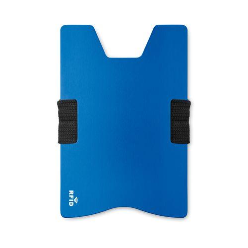 Achat Porte carte RFID  en aluminium - bleu royal