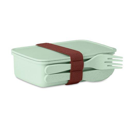 Achat Lunch box en fibre de bambou - vert