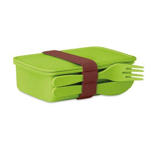 Achat Lunch box en fibre de bambou - jaune citron
