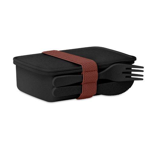 Achat Lunch box en fibre de bambou - noir