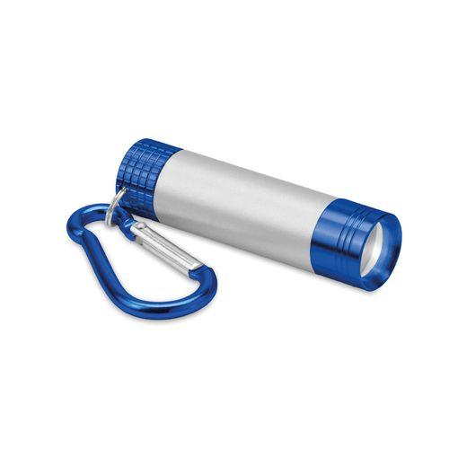 Achat Porte-clés LED en alu /ABS - bleu
