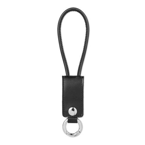 Achat Porte clés avec 3 câbles - noir