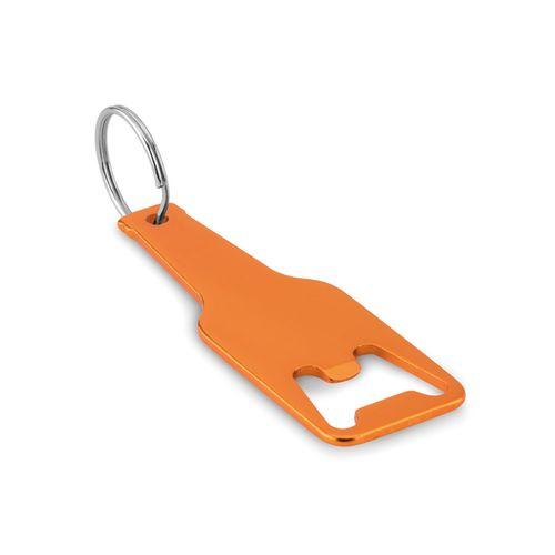 Achat Porte-clés decapsuleur en alu - orange