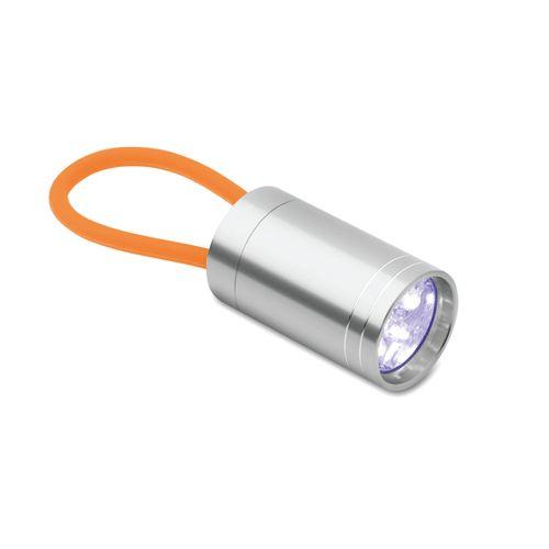 Achat Aluminium torch glow in dark - orange