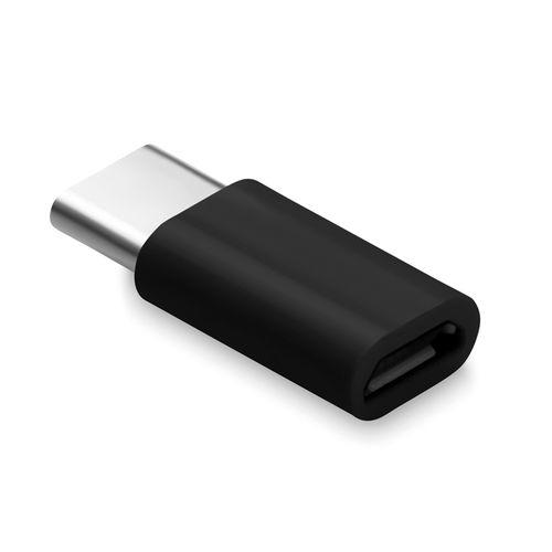 Achat Adaptateur Micro USB à type-C - noir