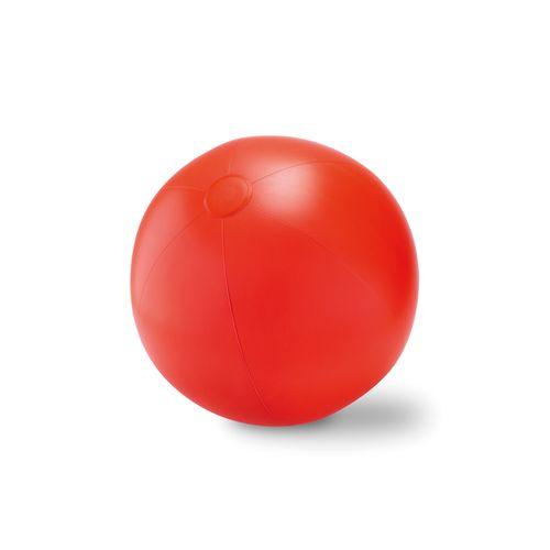 Achat Ballon plage gonflable en PVC - rouge