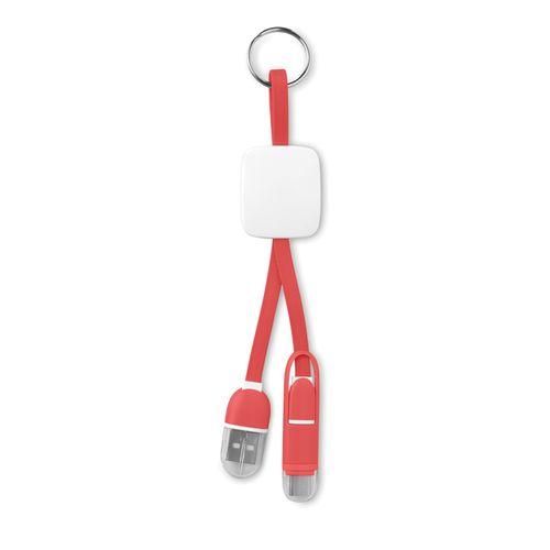 Achat Porte-clés USB type C - rouge