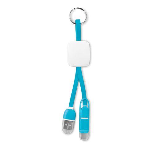 Achat Porte-clés USB type C - turquoise