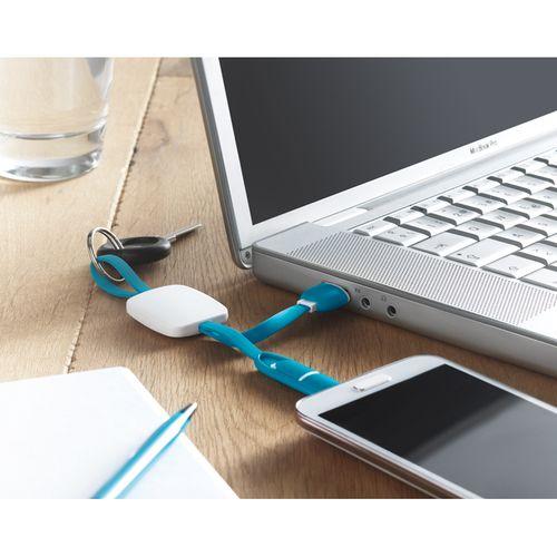 Achat Porte-clés USB type C - turquoise