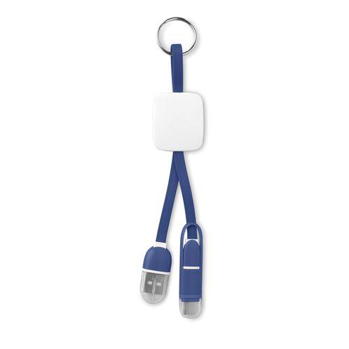 Achat Porte-clés USB type C - bleu royal