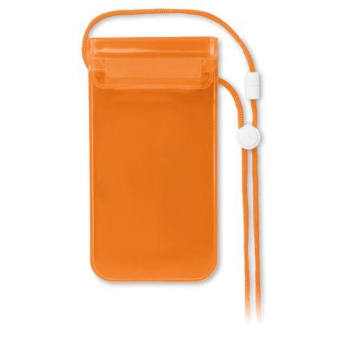Achat Pochette étanche pour smartpho - orange transparent
