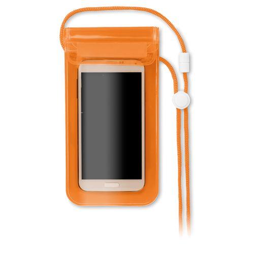 Achat Pochette étanche pour smartpho - orange transparent